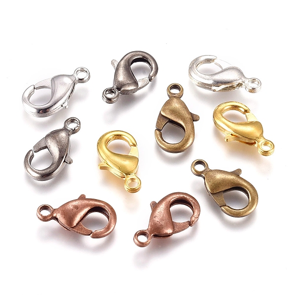 Brass Lobster Claw Clasps Parrot Trigger Clasps Cadmium Free Nickel