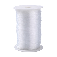 Honeyhandy Nylon Wire, Fishing Line, Beading Thread, Clear, 0.5mm, about 1038.93 yards(950m)/roll