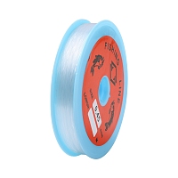 Honeyhandy Transparent Fishing Thread Nylon Wire, Clear, 0.45mm, about 109.36 yards(100m)/roll