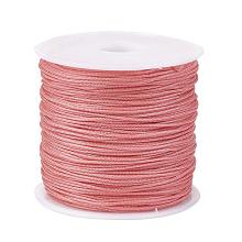 ARRICRAFT About 45m/roll 0.8mm Nylon Thread Salmon Nylon Jewelry Cord for Custom Woven Jewelry Making