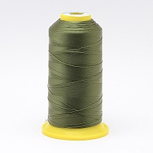 Honeyhandy Nylon Sewing Thread, Olive Drab, 0.4mm, about 400m/roll