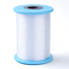 Honeyhandy Fishing Thread Nylon Wire, White, 0.25mm, about 2734.03 yards(2500m)/roll