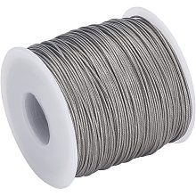 AHANDMAKER 120m (394FT) Wire Rope, 0.8mm (3/100inch) 304 Stainless Steel Wire Cable Aircraft Cable Strength Cable for Outdoor Yard Craft