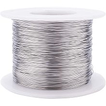 BENECREAT 28 Gauge 984FT 304 Stainless Steel Binding Wire for Jewelry Making, Strapping, Sculpture Frame, Cleaning Brushes Making and Other Crafts Project