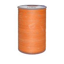 Honeyhandy Waxed Polyester Cord, 9-Ply, Coral, 0.65mm, about 21.87 yards(20m)/roll