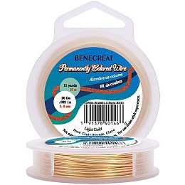 TEHAUX 8 Rolls Bendable Wire for Crafts Craft Copper Wire Beading Wire  Metal Wire for Crafts Thin Wire for Crafts Colored Wire for Jewelry Making