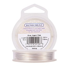 12 Ga Brass Round Wire 1/2 Lb. - 25 Ft. Coil (#260 Solid Raw Bare Brass)