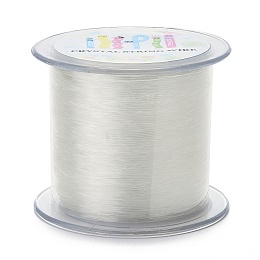 Honeyhandy Korean Elastic Crystal Thread, Clear, 0.7mm, about 164.04 yards(150m)/roll