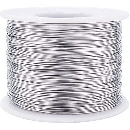 BENECREAT 24 Gauge 524FT 304 Stainless Steel Binding Wire for Jewelry Making, Strapping, Sculpture Frame, Cleaning Brushes Making and Other Crafts Project