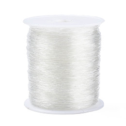 Honeyhandy Elastic Crystal Thread, Clear, 0.7mm, about 109.36 yards(100m)/roll