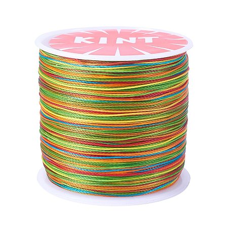 NBEADS 0.5mm 115 Yards Beading Cords and Threads Crafting Cord Waxed Thread for Jewelry Making Bracelet