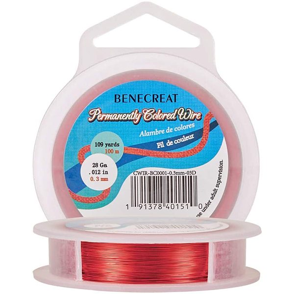 Shop BENECREAT 22 Gauge 55 Yards Jewelry Beading Wire Tarnish Resistant Copper  Wire for Beading Wrapping and Other Jewelry Craft Making for Jewelry Making  - PandaHall Selected