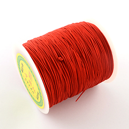 Honeyhandy Nylon Thread, with One Nylon Thread inside, Red, 2mm, about 109.36 yards(100m)/roll