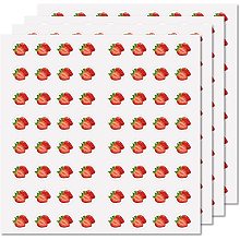 CREATCABIN 512pcs Strawberry Planner Stickers Self-Adhesive Stickers with Planners Journals Agendas DIY Calendar Crafting Tabs Events Flags 8 Sheets Decoration for Gifts Box Envelope Seals