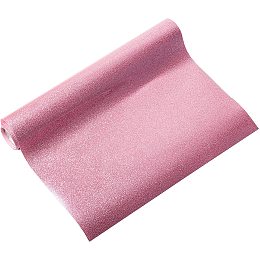 NBEADS 1 Roll of Glitter Heat Transfer Vinyl Paper Vinyl Transfer Film for DIY T-Shirt Garment Decoration, Flamingo, 30.5cm100cm