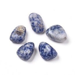 Honeyhandy Natural Sodalite Beads, Tumbled Stone, Vase Filler Gems, No Hole/Undrilled, Nuggets, 20~35x13~23x8~22mm