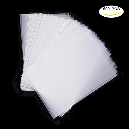 PandaHall Elite Rectangle Clear OPP Cellophane Bags Size 15x10cm Acrylic Coated Crisp Treat Bag Gift Basket Supplies, about 600pcs/bag