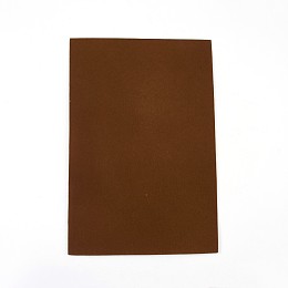 Honeyhandy Jewelry Flocking Cloth, Polyester, Self-adhesive Fabric, Rectangle, Coffee, 29.5x20x0.07cm