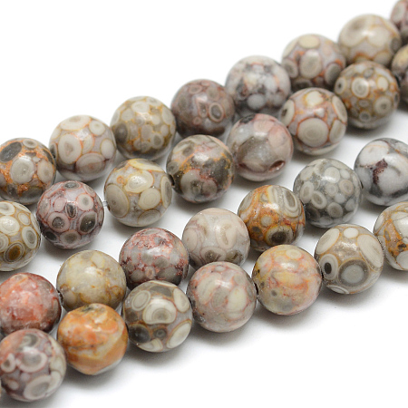 ARRICRAFT Natural Maifanite/Maifan Stone Beads Strands, Round, 10mm, Hole: 1mm, about 38pcs/strand, 14.76 inches