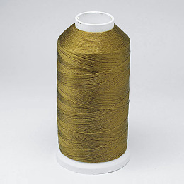 Honeyhandy Nylon Thread, For Tassel Making, Dark Khaki, 0.3mm, about 1093.61 yards(1000m)/roll