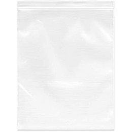 Pandahall Elite 100 Count 6"x7.4" 3 Mil Clear Plastic Reclosable Zip Poly Bags Resealable Zipper Shipping Bags