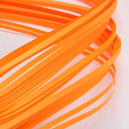 Honeyhandy Quilling Paper Strips, Orange, 390x3mm, about 120strips/bag