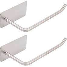 UNICRAFTALE Hand Towel Holder 304 Stainless Steel No Punch Toilet Paper Holders Adhesive Tissue Roll Holder Square Hand Towel Bar for Bathroom Hardware Stainless Steel Color 170x44.5x73mm