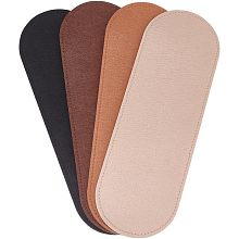 PandaHall Elite 4 Colors Felt Base Shaper 30x10cm/11.8x3.9 inch Oval Purse Organizer Insert Handbag Bottom Insert Bag Stabilizer Bag Liner Board for DIY Tote Crossbody Leather Purse Bag Backpack