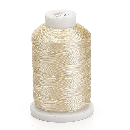 Honeyhandy Nylon Thread, Sewing Thread, 3-Ply, Bisque, 0.3mm, about 500m/roll