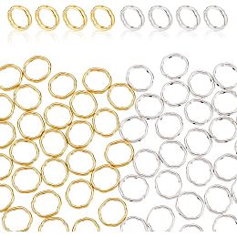 Arricraft 80 Pcs 2 Colors Bead Frames, Alloy Flower Shaped Bead Frames Hollow Metal Links Connectors with 2 Holes for Necklaces Bracelets Jewelry Dangle Earring Making