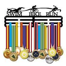 SUPERDANT Triathlon Medal Hanger Display Competition Medal Holder Frame Iron Medal Hook for Competition Medal Holder Display Wall Hanging Athlete Gift