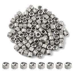 Honeyhandy 304 Stainless Steel Beads, Rondelle, Stainless Steel Color, 3x2.5mm, Hole: 1.7mm