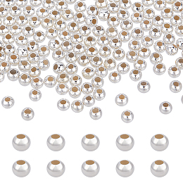 1000pcs Gold Plated Copper Beads Crimp End Beads Stopper Spacer Beads For  Bracelet Necklace Jewelry Making Diy Accessories