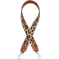 CHGCRAFT 40.16Inches Leopard Print Leather Bag Strap PU Leather Purse Handles Handbags Strap Replacement Handbag Decoration Bags Straps
