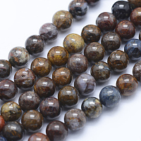 ARRICRAFT Natural Pietersite Beads Strands, Round, 6mm, Hole: 1mm, about 67pcs/strand, 15.7 inches(40cm)