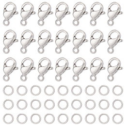 1Box/60pcs Hoop Earring Making Kit Wire Hoops Wine Glass Charm Pendants  With 60pcs Earring Hooks & Ear Nuts For Jewelry Making DIY Craft Stainless  Ste