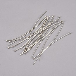 PH PandaHall 2000pcs Jewelry Head Pins 0.78/1.18/1.37/1.81 Inch Iron Flat  Head Pins Headpins Jewelry Making Beading Pins Metal End Headpins for Charm  Beads DIY Earrings and Bracelets Making 5 Colors