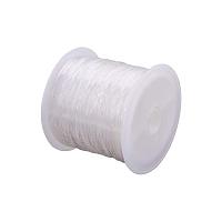 ARRICRAFT 1 Roll 20m 0.5mm Crystal Nylon Thread Fishing Line Wire for Craft Bracelet Beads