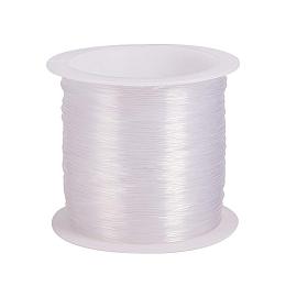 ARRICRAFT 1 Roll 30m 0.45mm Crystal Nylon Thread Fishing Line Wire for Craft Bracelet Beads