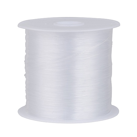 Honeyhandy 1 Roll Clear Nylon Wire Fishing Line, 0.35mm, about 60.14 yards(55m)/roll
