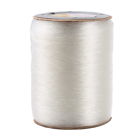 Honeyhandy Korean Elastic Crystal Thread, Clear, 0.6mm, about 1093.61 yards(1000m)/roll