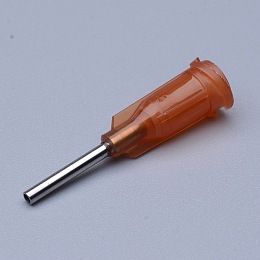 Plastic Fluid Precision Blunt Needle Dispense Tips, Chocolate, Lumen: 1.43mm, 30x7.5mm, External Dia: 1.83mm(TOOL-WH0016-07H)