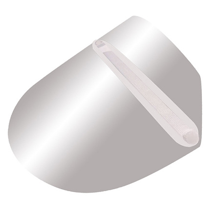 Adjustable Safety Face Shield, Full Protection Cap Wide Visor, Transparent Resistant Spitting Anti Fog Anti-splash Lens, Clear, 29.5x23x0.05cm