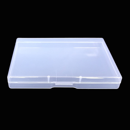 ARRICRAFT Transparent Plastic Storage Box, for Disposable Face Mouth Cover, Portable Rectangle Dust-proof Mouth Face Cover Storage Containers, Clear, 12.5x8.5x1.8cm