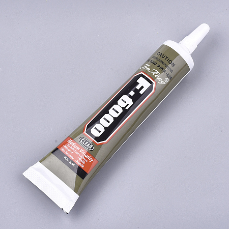 ARRICRAFT F-6000 Medium Viscosity Adhesive Glue, with Needle, Clear, 16x2.5x2.3cm; 50ml/pc(1.69 fl. oz)