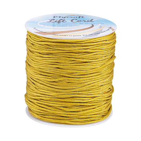Olycraft Polyester Thread, Olive, 1.5mm, about 140m/roll