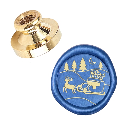 CRASPIRE Wax Seal Stamp Head Replacement Sled Removable Sealing Brass Stamp Head Olny for Creative Gift Envelopes Invitations Cards Decoration
