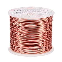 BENECREAT 15 Gauge 220FT Aluminum Wire Anodized Jewelry Craft Making Beading Floral Colored Aluminum Craft Wire - Copper