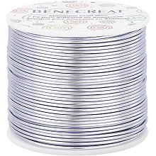 BENECREAT 15 Gauge 220FT Tarnish Resistant Jewelry Craft Wire Bendable Aluminum Sculpting Metal Wire for Jewelry Craft Beading Work, CornflowerBlue