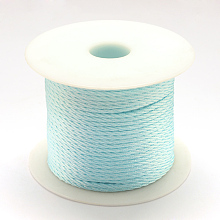 Honeyhandy Nylon Thread, Light Sky Blue, 1.0mm, about 49.21 yards(45m)/roll